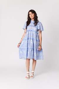 Clothing wholesaling: Wilder Dress - Sky