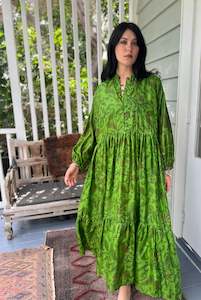 Clothing wholesaling: Moonlight Dress - Apple Green (L)