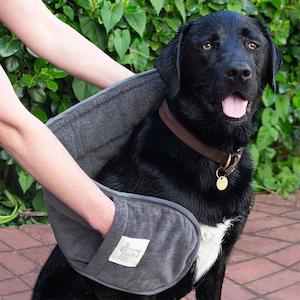 Terry Towelling Dog Drying Mitt