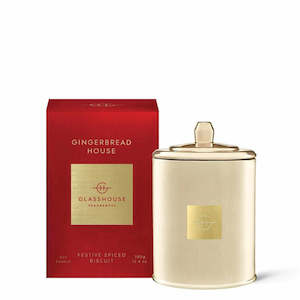 Glasshouse Gingerbread House Soy Candle 380g