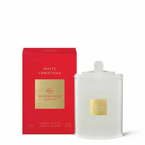 Glasshouse White Christmas Soy Candle 380g