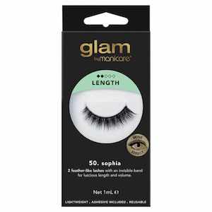 Glam by Manicare Length Mink Lashes - 50. sophia