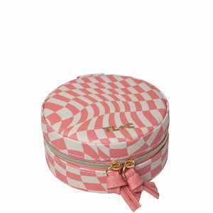 Tender Love + Carry Round Jewellery Case Rookie Pink