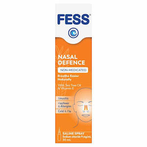 Fess Nasal Defence Saline Spray 30ml