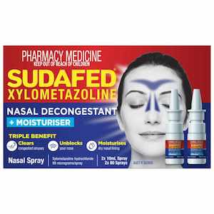 Sudafed Xylo Nasal Decon Value Pack 10ml 2pk