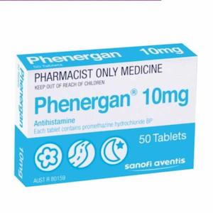 Phenergan FC Tabs 10mg 50s