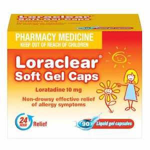 Loraclear Soft Gel Caps 10mg 90s