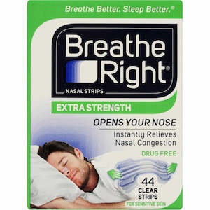 Breathe Right Clear Extra Strength 44pk