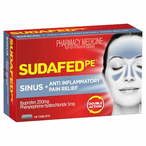 Sudafed PE Sinus/Anti-Inflammatory 48s