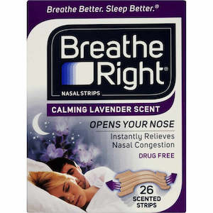 Breathe Right Tan Lavender 26pk