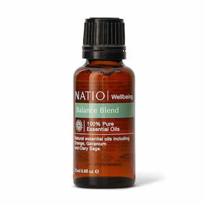 Natio Pure Essential Oil Blend Balance 25ml