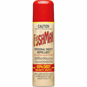 Bushman Heavy Duty Aerosol 40% Deet 130g