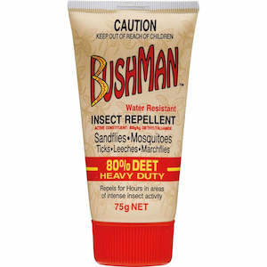 Bushman Heavy Duty Dry Gel 80% Deet 75g