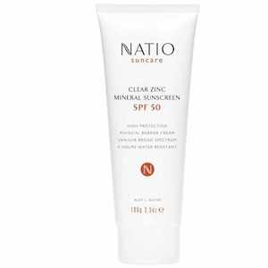 Natio Clear Zinc Minerals Sunscreen 10g