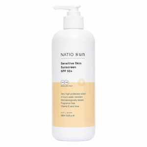 Natio Sensitive Skin Sunscreen SPF50+ 500ml