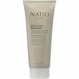 Natio Mens Spice Of Life Body Wash 210ml