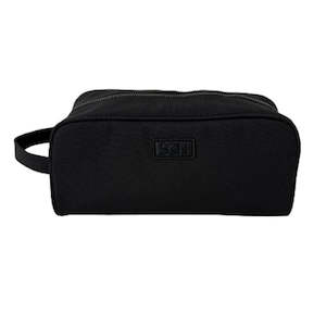 SQN Mens Toiletry Bag Black