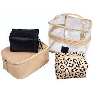 Tender Love + Carry Tan Leopard Set 4pcs