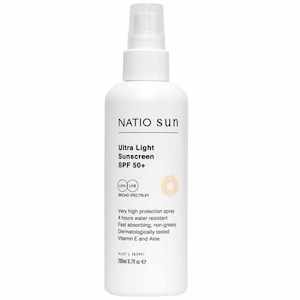 Natio Ultra Light Spray Sunscreen SPF50 200ml