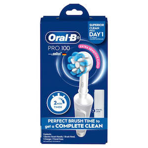 Chemist shop - pharmacy: Oral B Pro 100 Extra Sensitive Electric Toothbrush