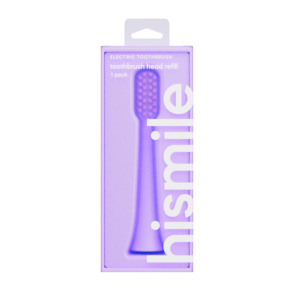 hismile Electric Toothbrush Head Refill Single Purple