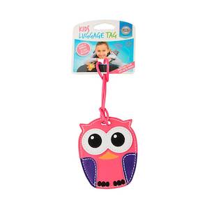 Globite Kids Lugagge Tags Assorted Owl