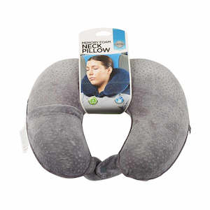 Chemist shop - pharmacy: Globite Memory Foam Neck Pillow Grey