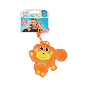 Globite Kids Lugagge Tags Assorted Monkey