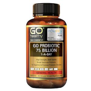 GO Healthy GO Probiotic 75 Billion 1-A-Day Capsules 90s