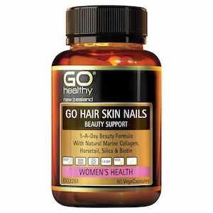 GO Healthy GO Hair Skin Nails Beauty Support VegeCapsules 50s