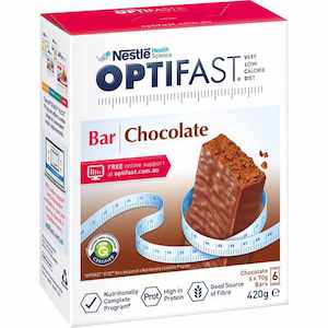 Optifast VLCD Bars Chocolate 6pk