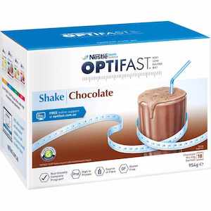 Optifast VLCD Chocolate Shake Sachet 18pk