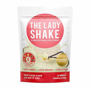 Chemist shop - pharmacy: The Lady Shake Vanilla Powder 840g