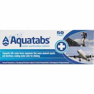 Aquatabs Water Purify ALPHA 50s