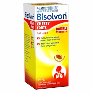 Bisolvon Chesty Forte Oral Liquid 200ml