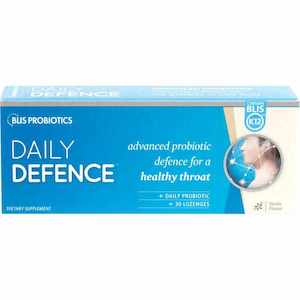 Blis Probiotics Daily Defence Vanilla Lozenges 30pk