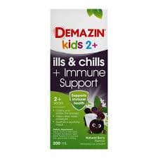 Pharmacy: Demazin Kids 2+(Ills and Chills) +Immune Support 200ml