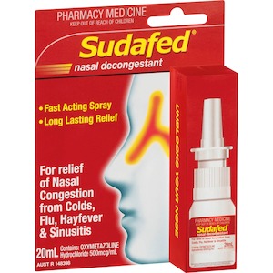 Sudafed Sudafed Nasal Decongestant Spray