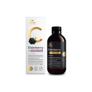 Harker Herbals Elderberry + Vitamin C + Zinc 250Ml