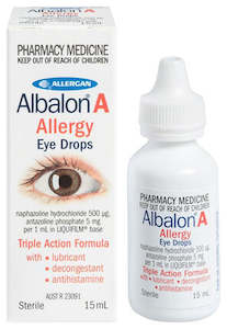 Albalon A Allergy Eye Drops 15Ml