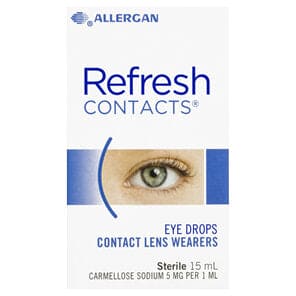 Refresh Contacts Eye Drops 15Ml