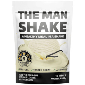 The Man Shake Vanilla 840Gm