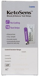 Ketosens Blood Ketone Test Strip