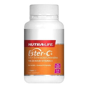 Nutra Life Ester C & Echinacea Chews 60