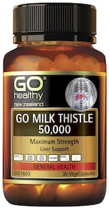 Go Healthy Milk Thistle 50,000 - Maximum Strength (30 Vcaps)