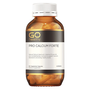 Pharmacy: Go Pro Calcium Forte Vcaps 60S