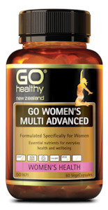 Go Womens Multi Advanced 60 Vcaps