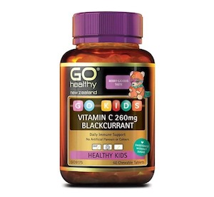 Go Kids Vit C 260Mg B/Curr 60 Chew