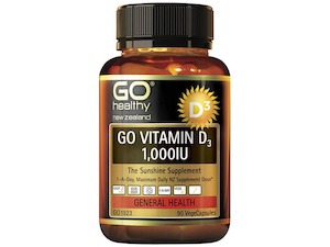 Pharmacy: Go Vit D3 1000Iu 90Vcaps