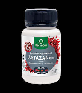 Lifestream Astazan 6Mg Capsules, 30